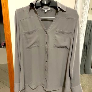 Express button down blouse